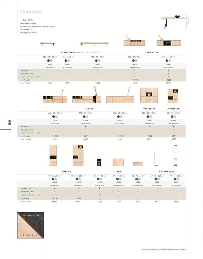 LOOKBOOK 2025 du 7 janvier au 31 décembre 2025 - Catalogue page 162