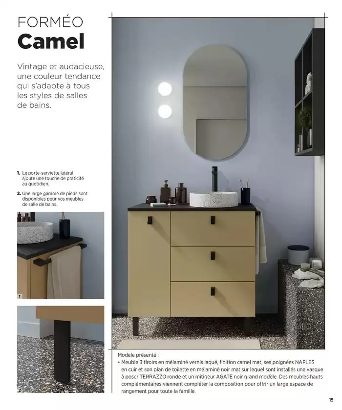 MEUBLES FORMÉO Edition 2025 du 15 avril au 31 décembre 2025 - Catalogue page 15