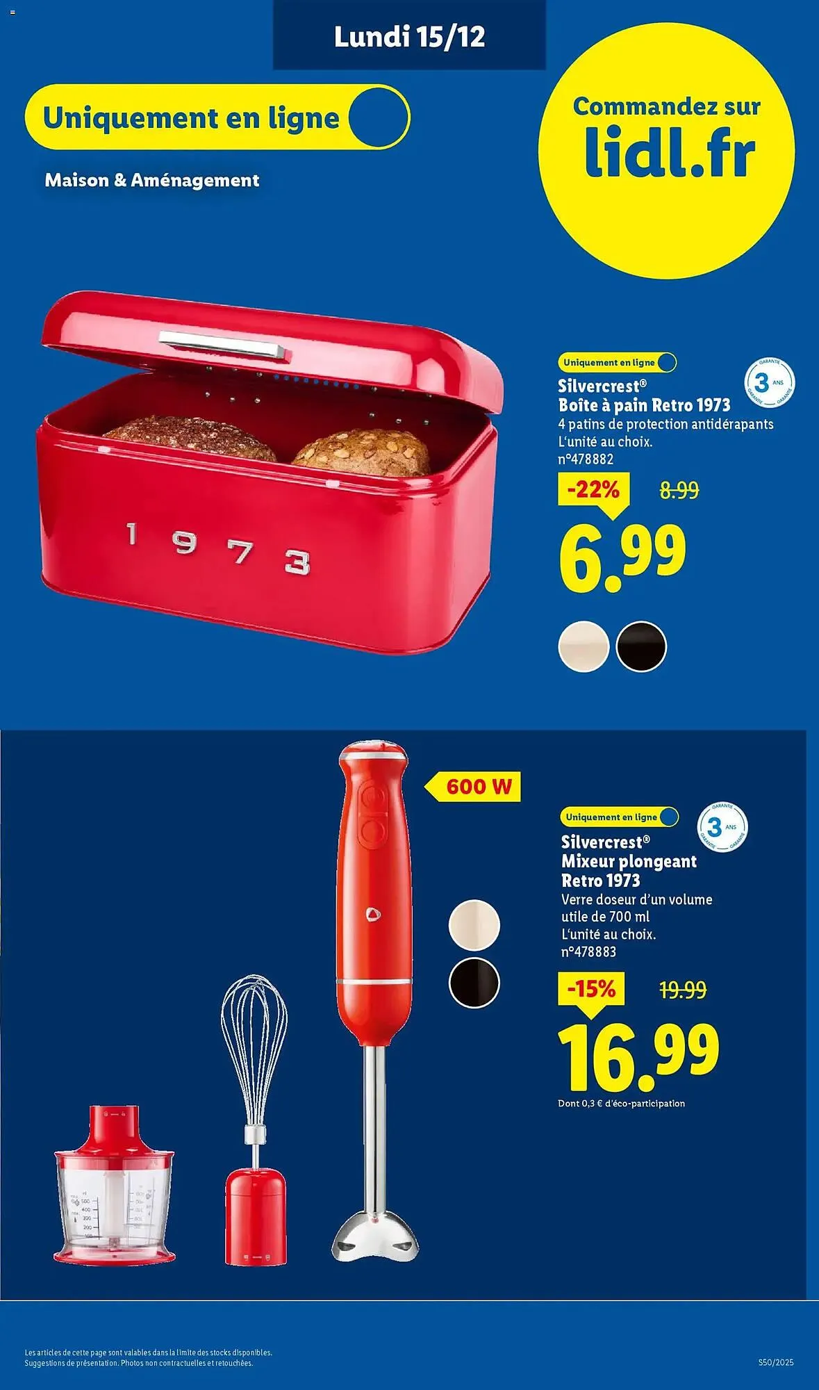 Catalogue Lidl du 15 décembre au 18 décembre 2025 - Catalogue page 3