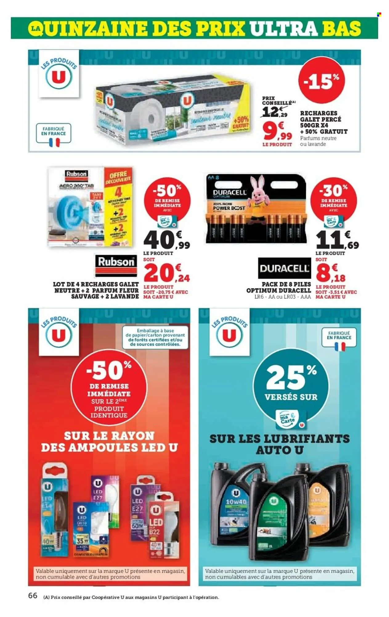 Catalogue Hyper U du 6 janvier au 18 janvier 2026 - Catalogue page 66