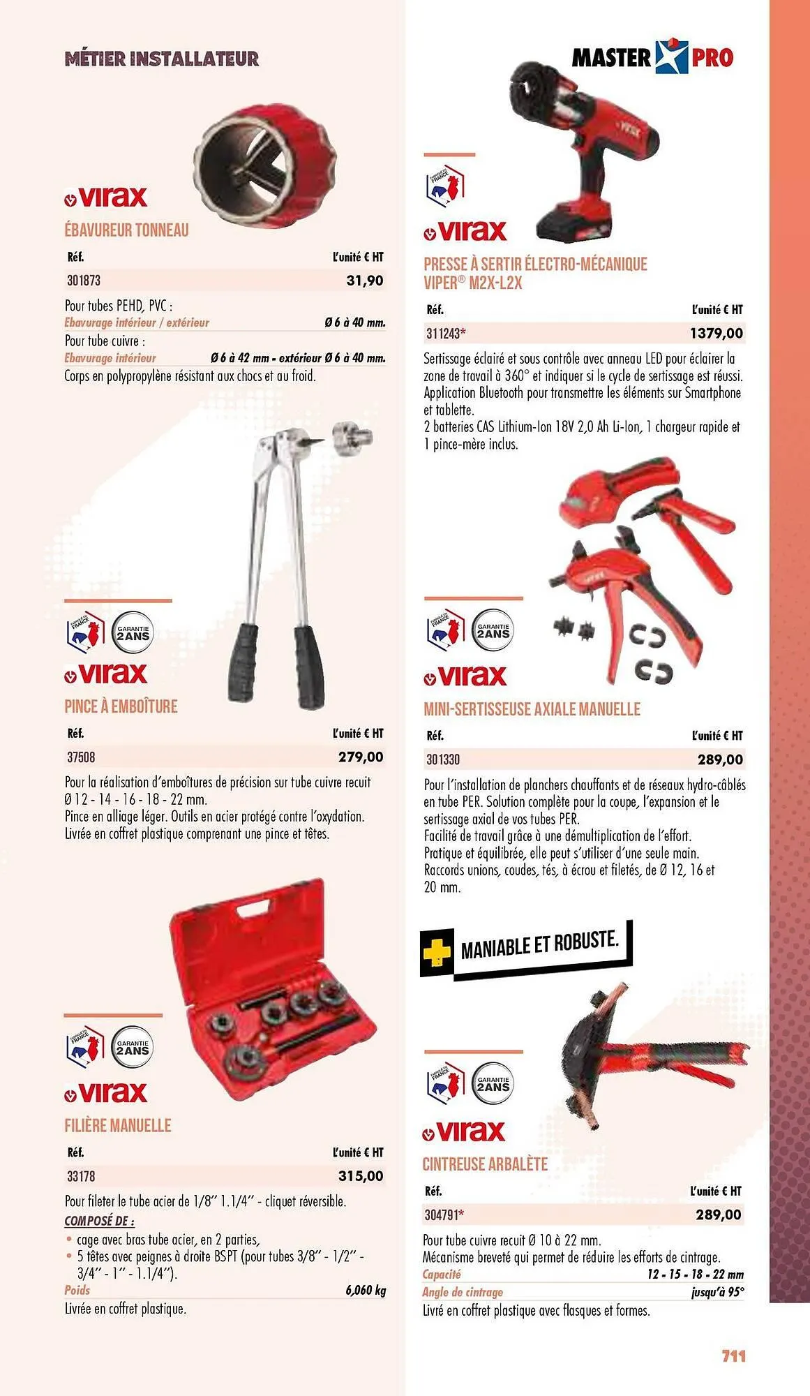 Catalogue Master Pro du 3 janvier au 31 décembre 2025 - Catalogue page 713