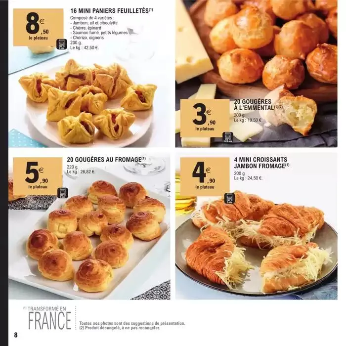 CARTE TRAITEUR PERMANENTE - MIXTE du 8 avril au 17 novembre 2025 - Catalogue page 8