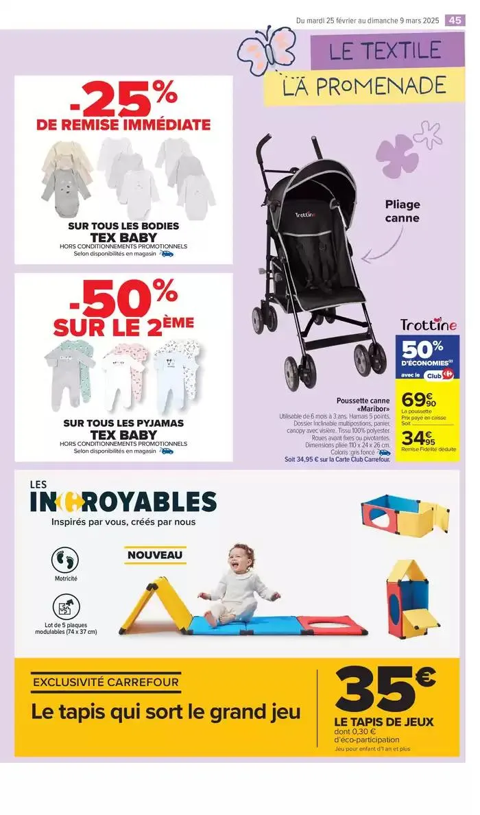 - 50% SUR LE 2ÈME du 25 février au 9 mars 2025 - Catalogue page 47