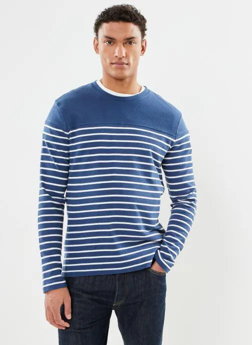 T-shirt marinière - CHENRI - Bleu