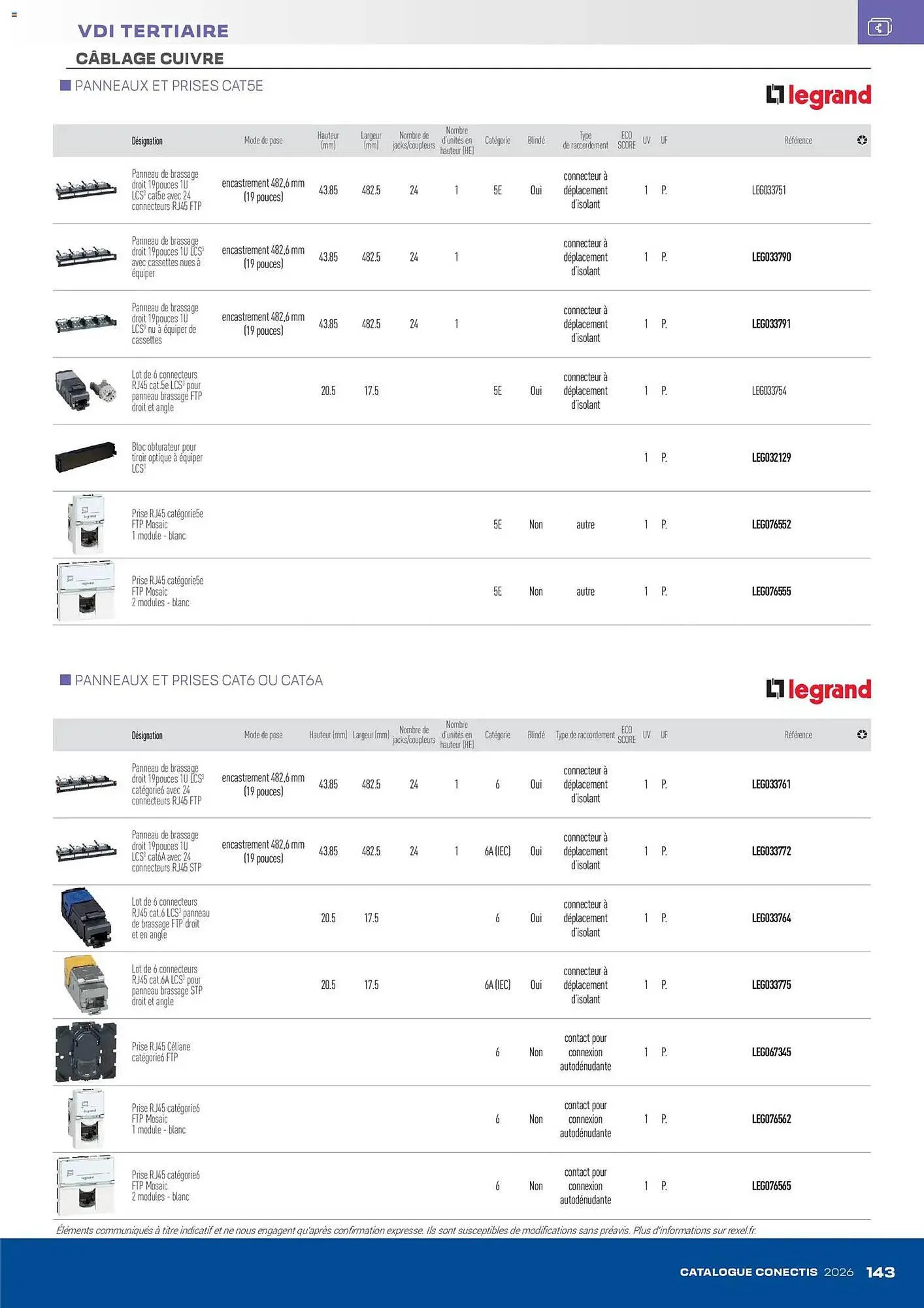 Catalogue Rexel du 10 avril au 31 décembre 2026 - Catalogue page 143