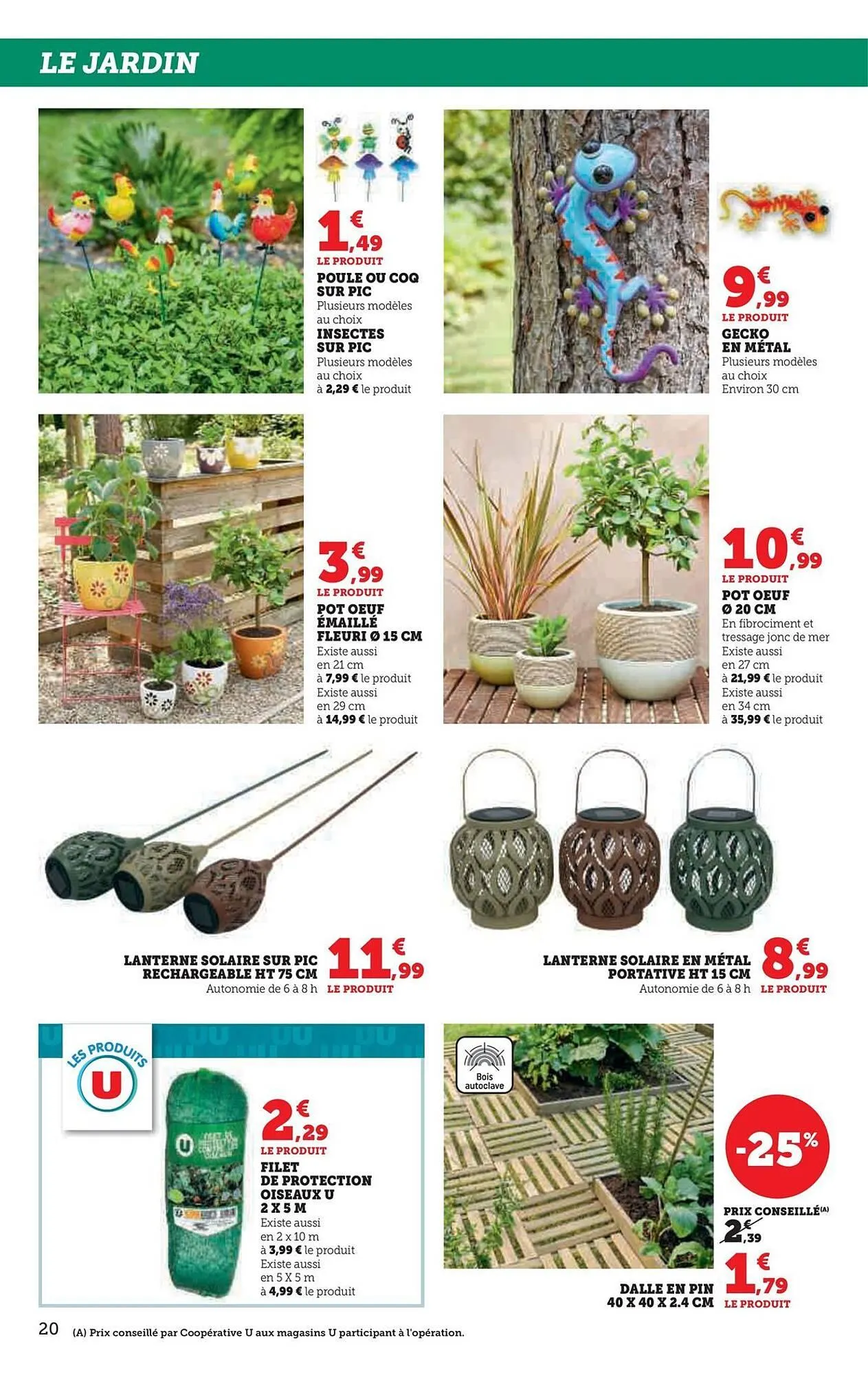 Catalogue Super U du 29 avril au 25 mai 2025 - Catalogue page 20
