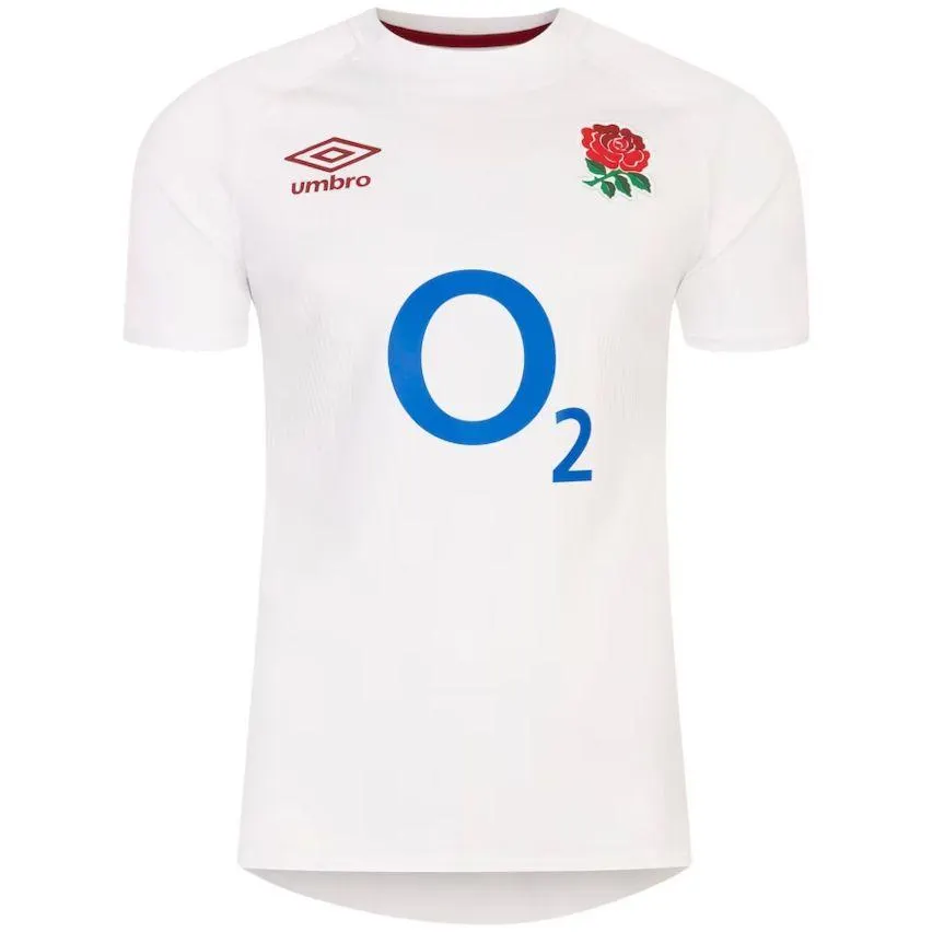 Maillot Rugby Enfant Angleterre Domicile Blanc 2023/2024 - Umbro