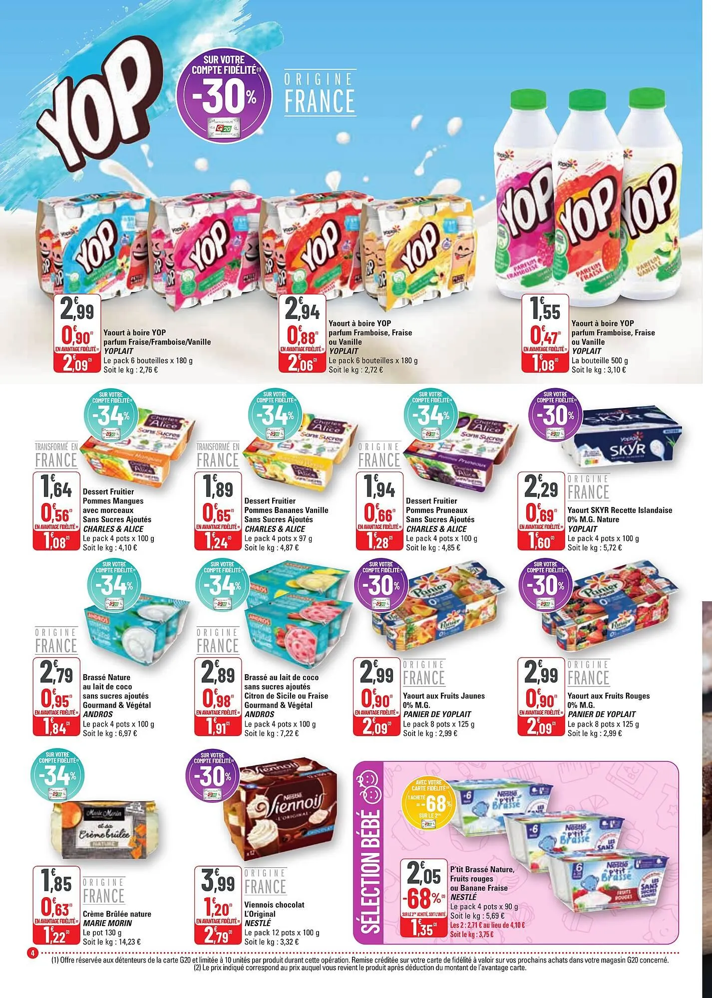 Catalogue G20 du 19 juin au 30 juin 2024 - Catalogue page 4