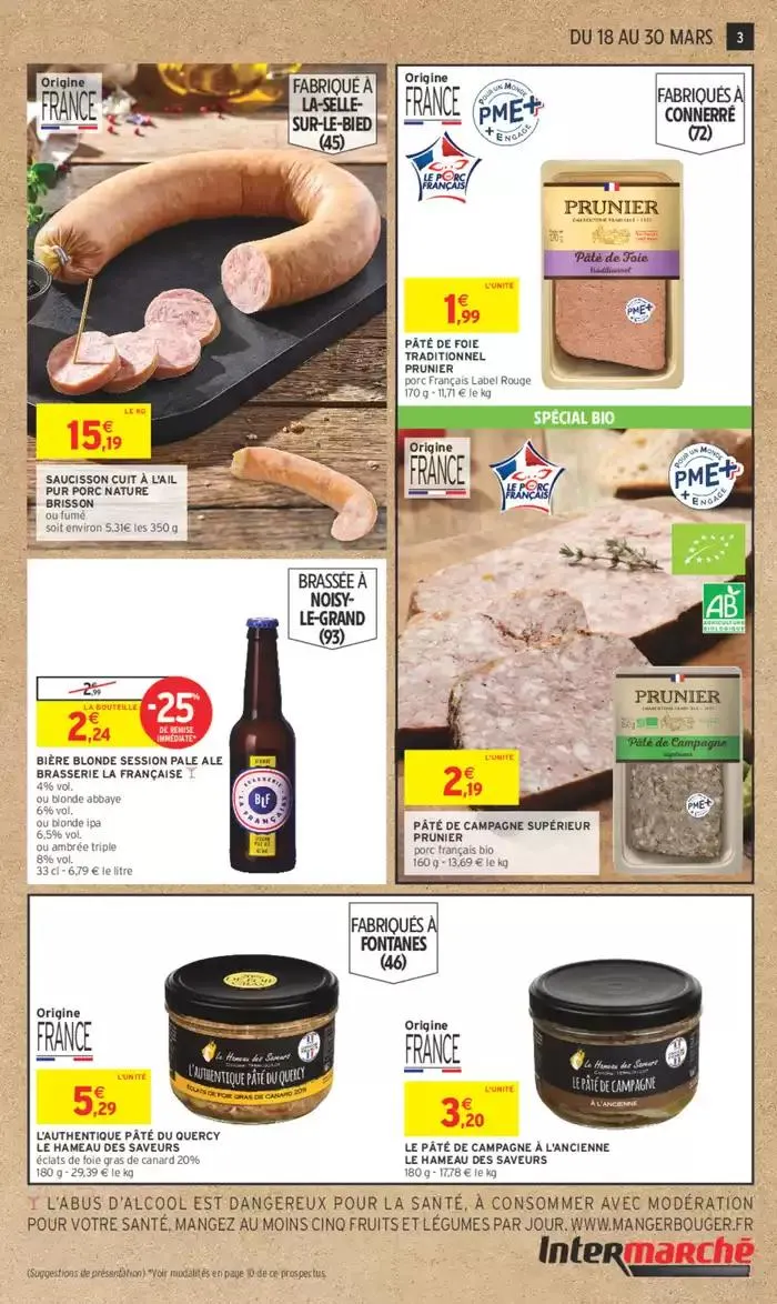 CAHIERS REGIONS MARS 4 du 18 mars au 30 mars 2025 - Catalogue page 3