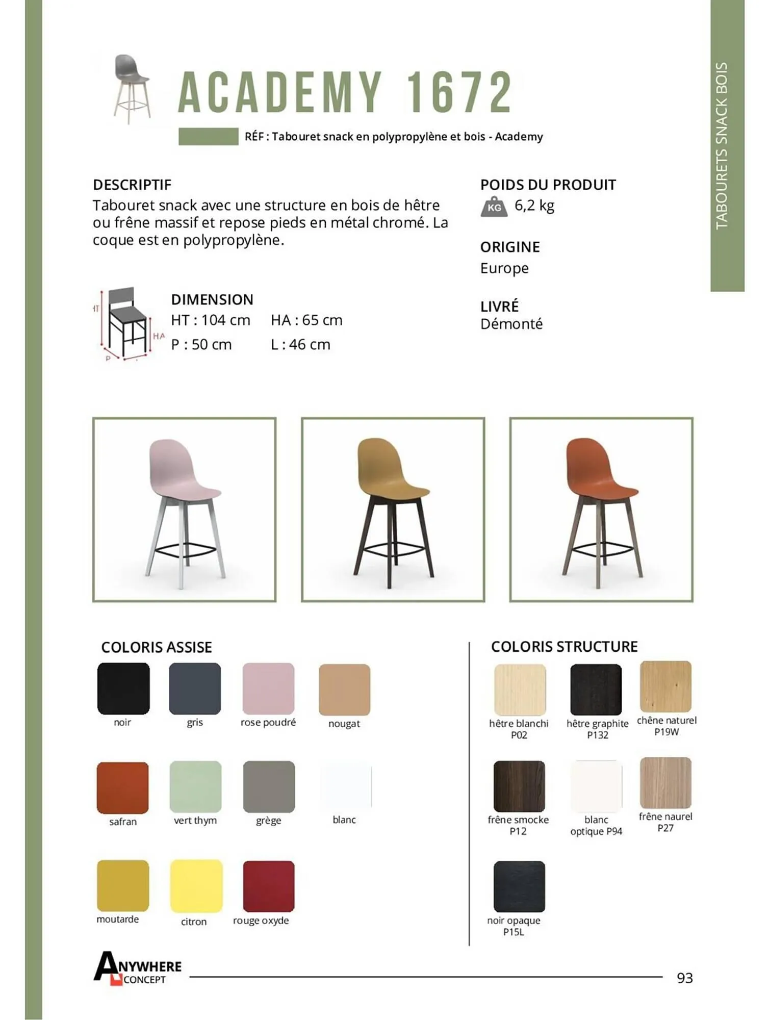 Catalogue 4 Pieds du 26 avril au 31 décembre 2023 - Catalogue page 93