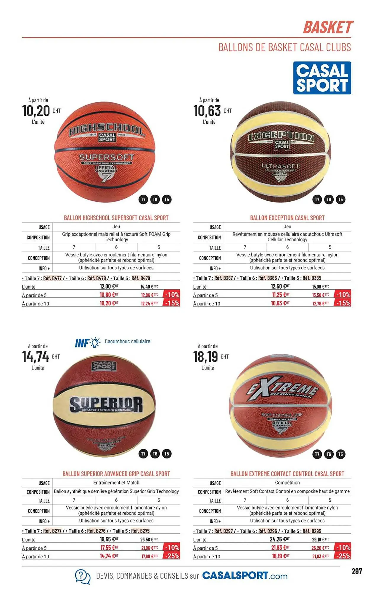 Catalogue Casal Sport du 22 janvier au 31 décembre 2026 - Catalogue page 269