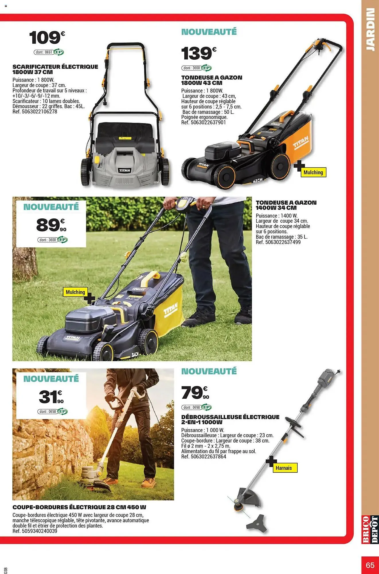 Catalogue Brico Dépôt du 25 mars au 12 juin 2026 - Catalogue page 65