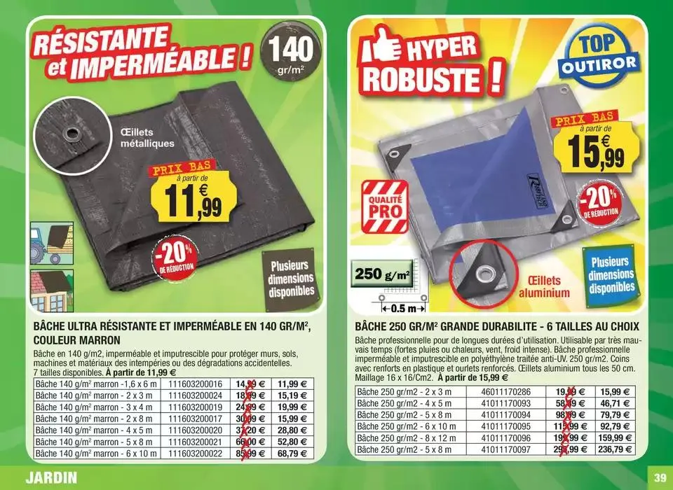 Les jours Anniversaire ! du 11 avril au 31 décembre 2025 - Catalogue page 39