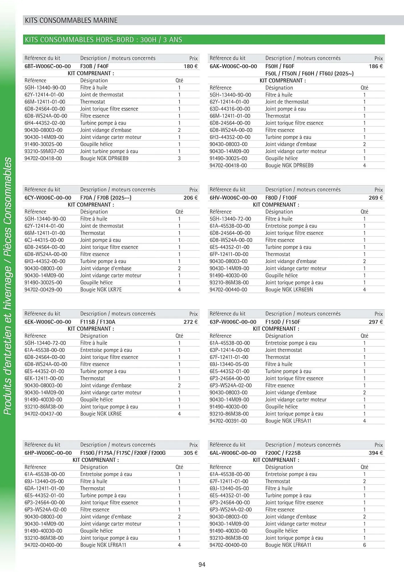 Catalogue Yamaha du 25 février au 31 mai 2026 - Catalogue page 93