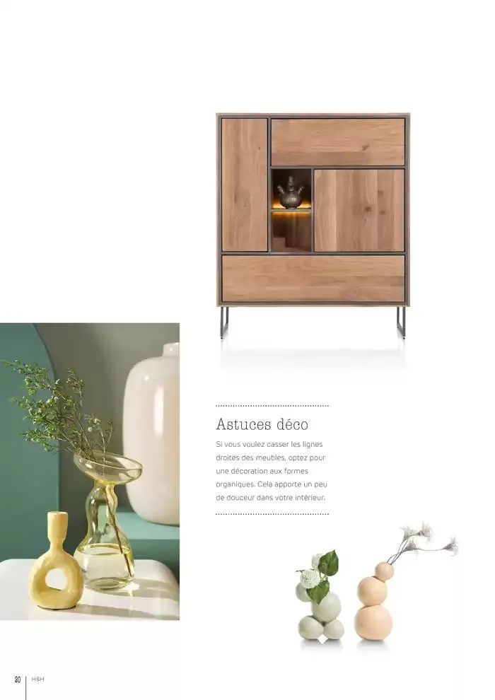 GUIDE D’INSPIRATION & D’ART DE VIVRE 2025 du 1 avril au 31 décembre 2025 - Catalogue page 20