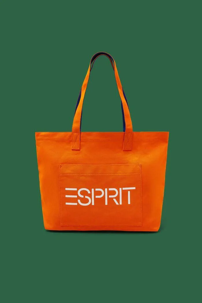 Sac fourre-tout en toile à logo