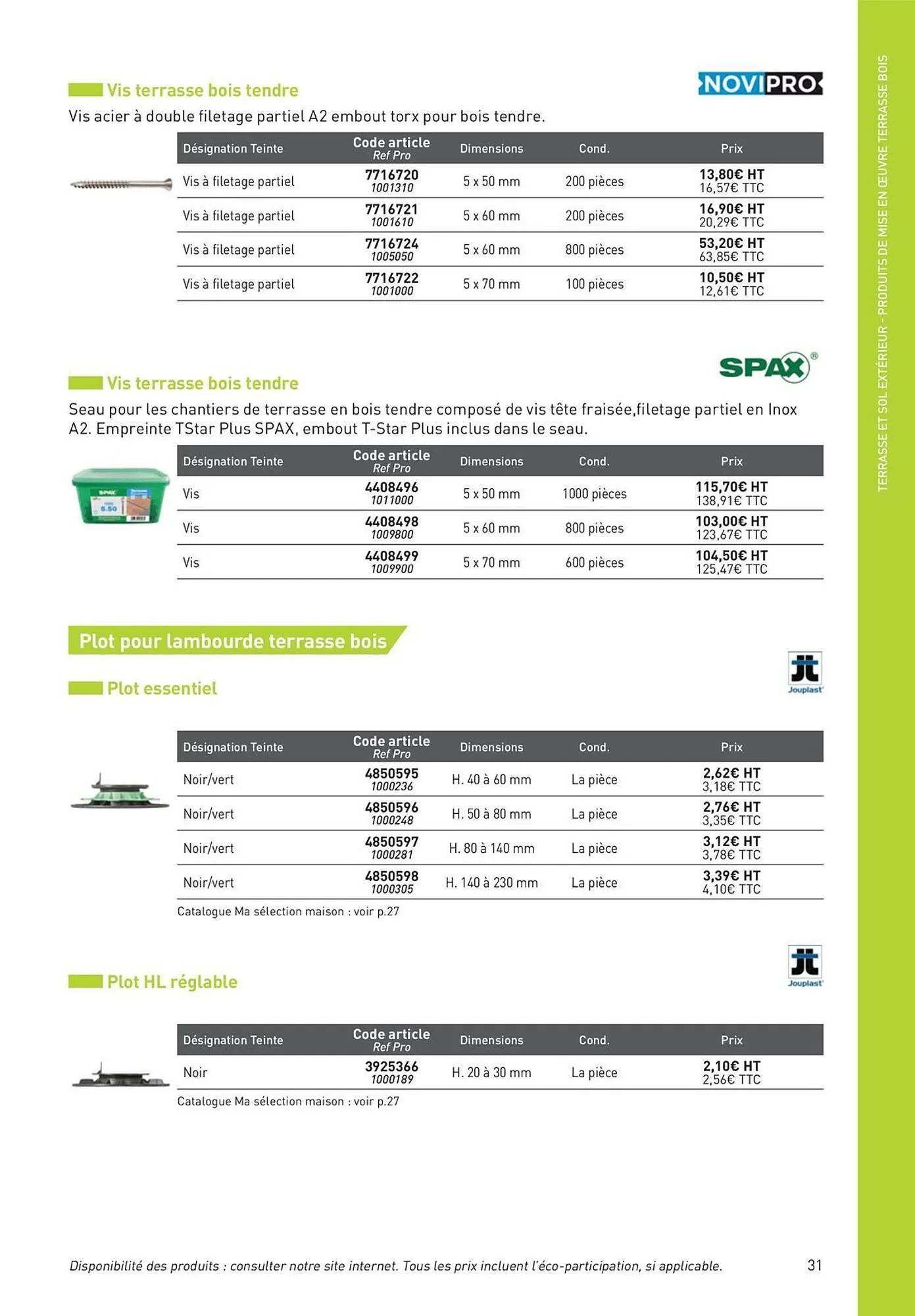 Catalogue Point P du 19 août au 1 janvier 2026 - Catalogue page 31