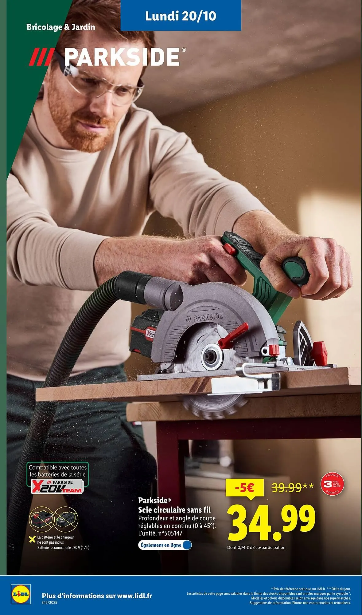 Catalogue Lidl du 16 octobre au 22 octobre 2025 - Catalogue page 56