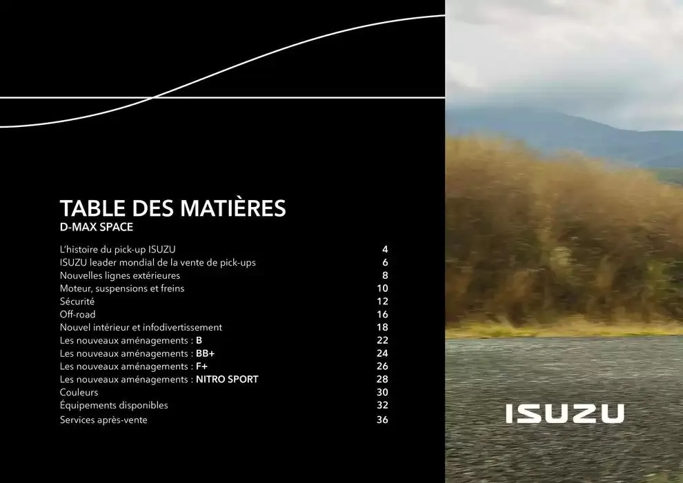 ISUZU SPACE N60B du 15 octobre au 15 octobre 2025 - Catalogue page 4