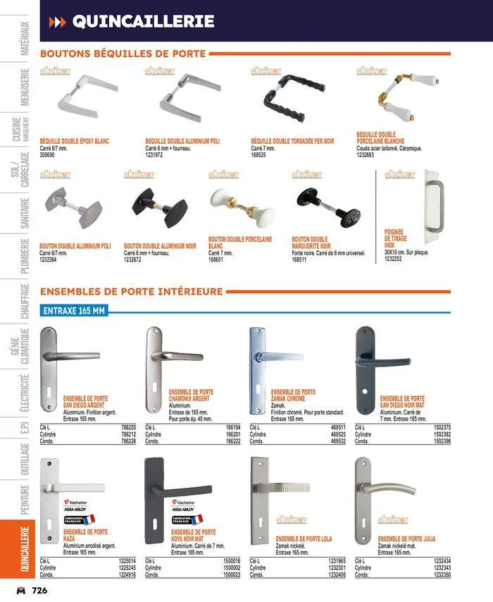 Guide produits 2024 du 15 mars au 31 décembre 2024 - Catalogue page 726