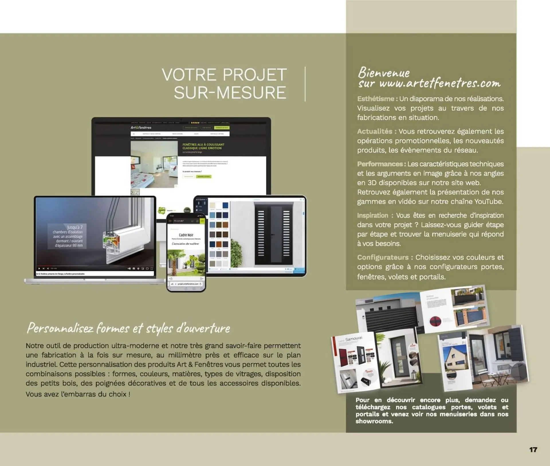 Catalogue Art & Fenêtres du 29 août au 31 décembre 2023 - Catalogue page 17