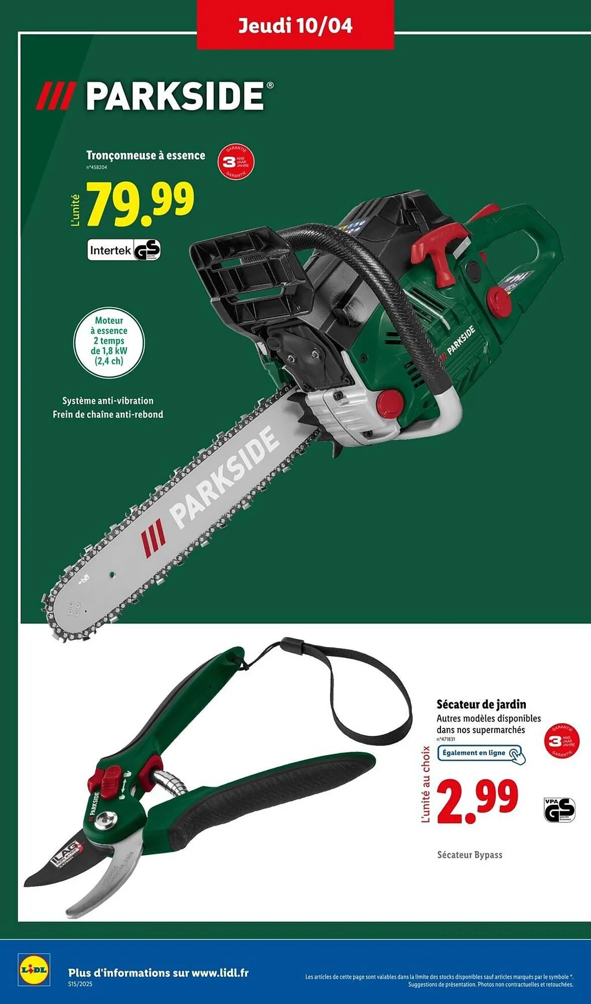 Catalogue Lidl du 10 avril au 14 avril 2025 - Catalogue page 10