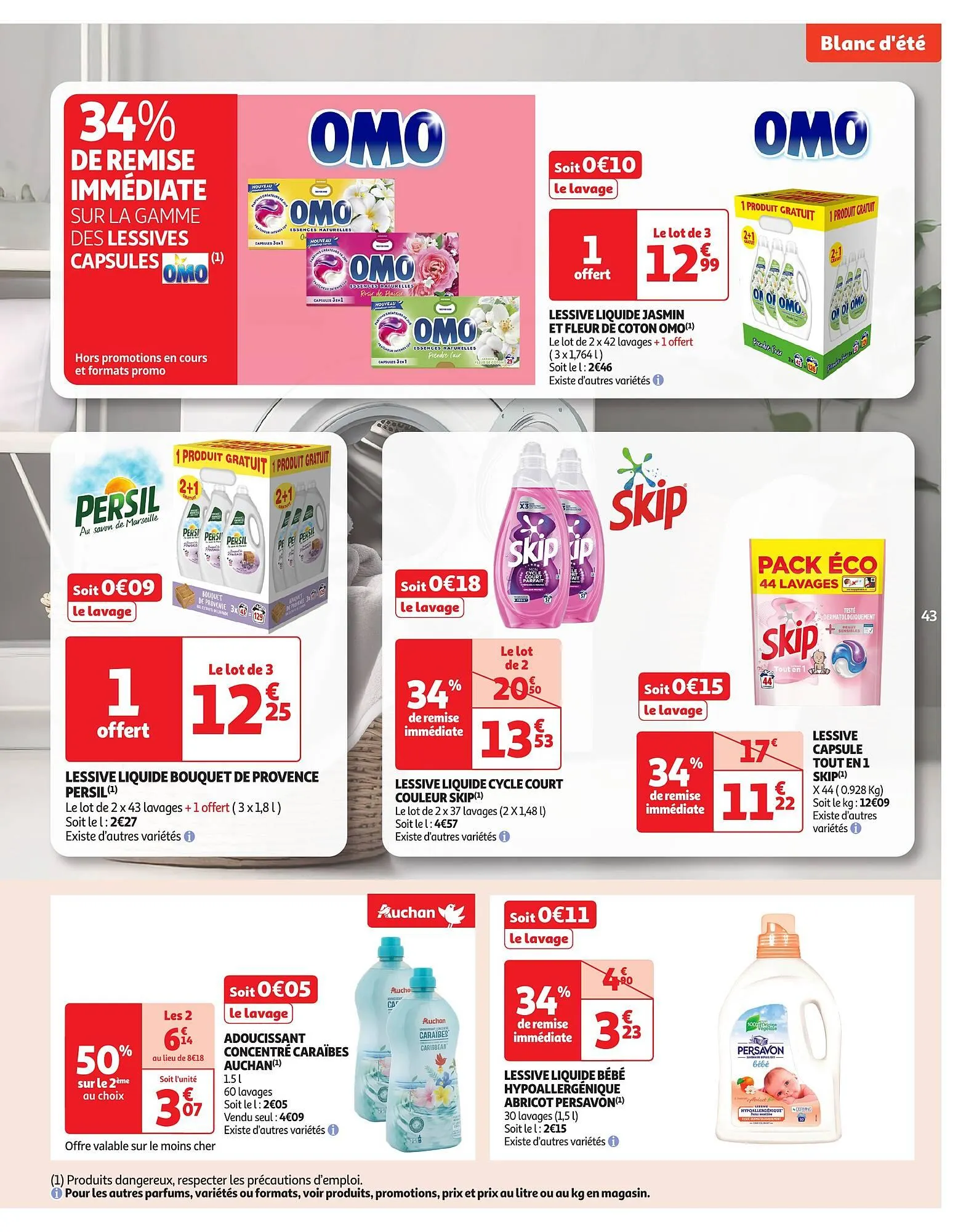 Catalogue Auchan du 10 juin au 22 juin 2025 - Catalogue page 43