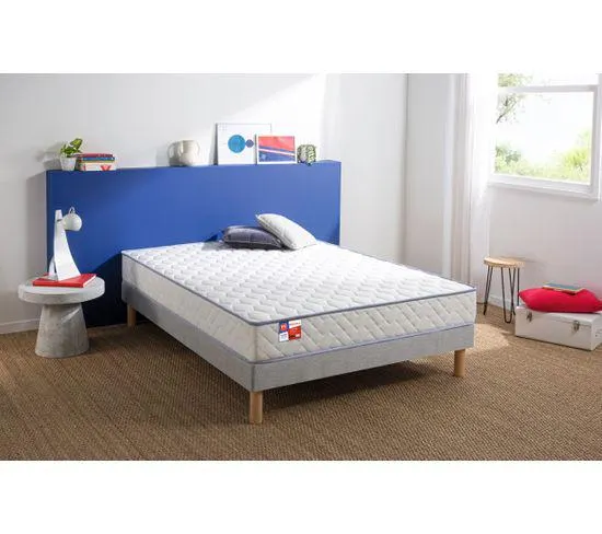 MERINOS Matelas + sommier 140x190 cm INSEPARABLE 3
