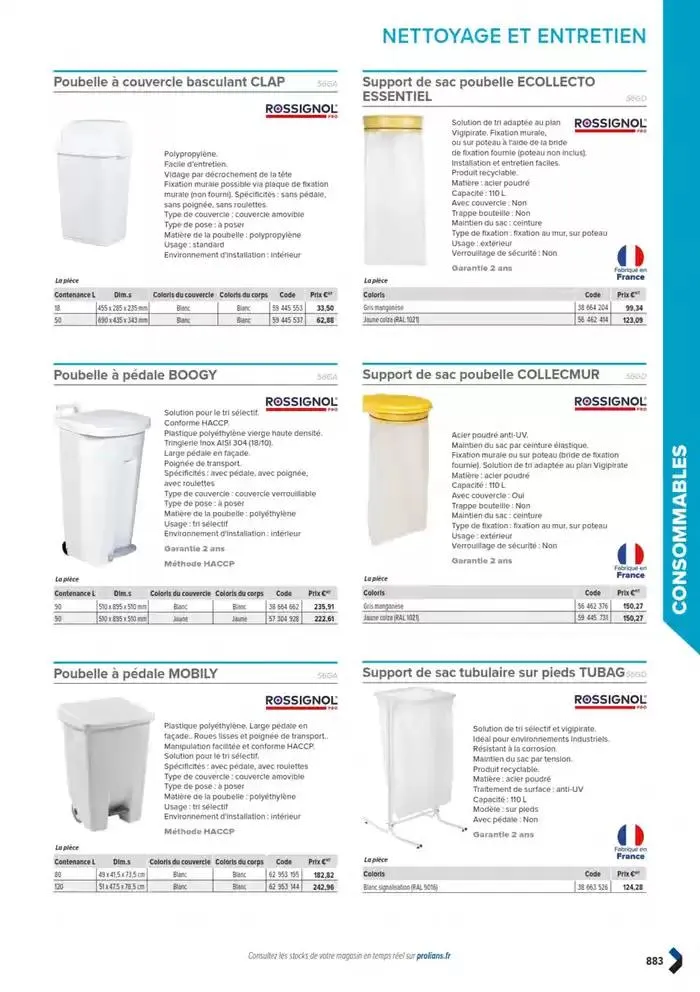 Catalogue général du 11 mars au 31 décembre 2025 - Catalogue page 885