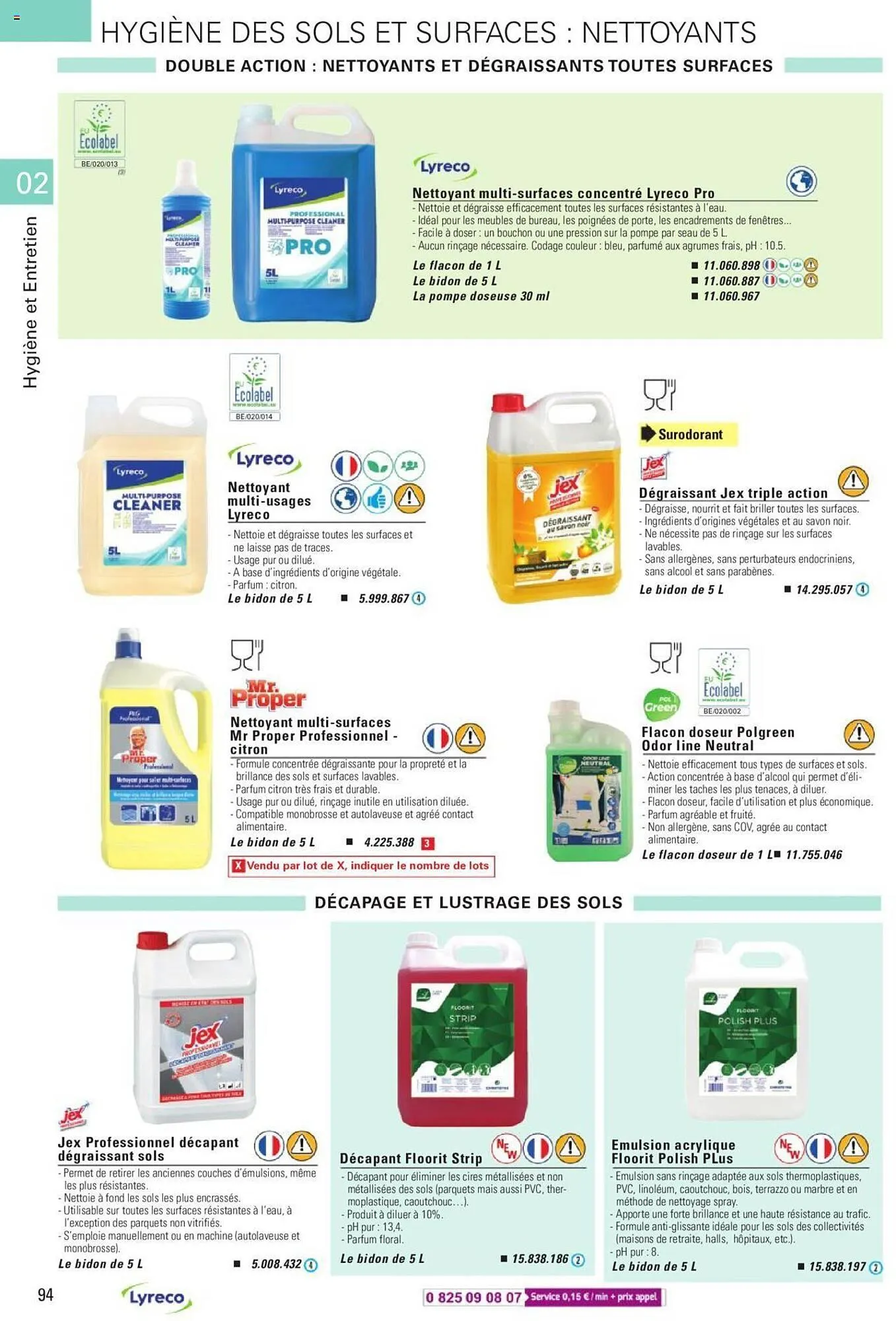 Catalogue Lyreco du 15 mai au 31 décembre 2023 - Catalogue page 94
