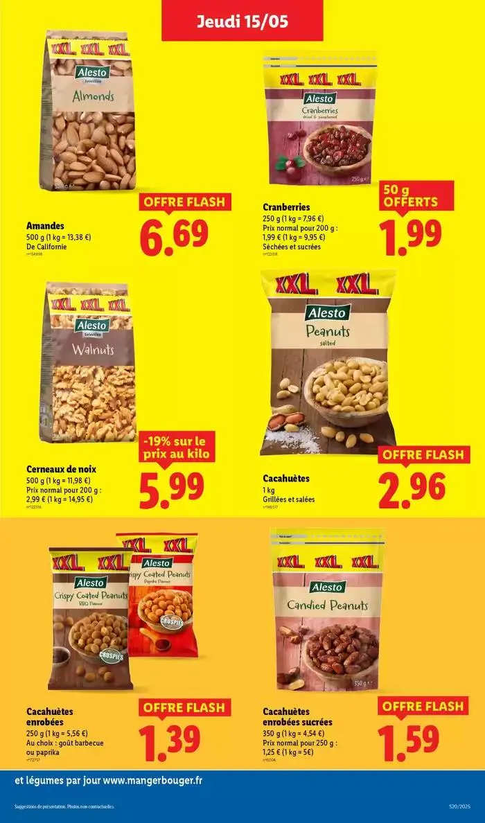 Profitez d'une large sélection de produits à prix réduits chez Lidl ! du 15 mai au 21 mai 2025 - Catalogue page 23