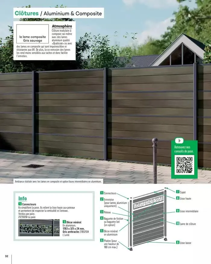 Aménagements Extérieurs 2025 du 1 janvier au 31 décembre 2025 - Catalogue page 32