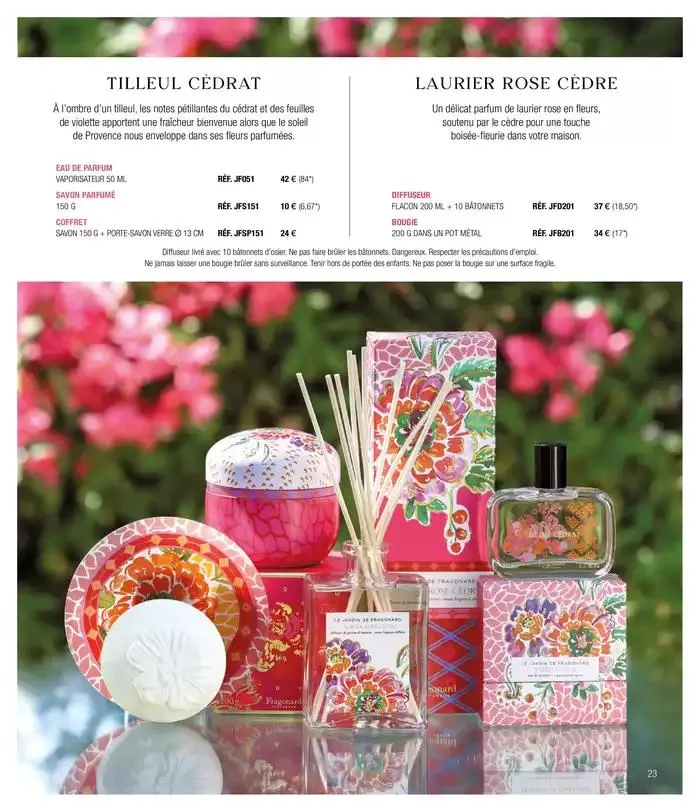 Catalogue Printemps/Été 2025 du 7 avril au 31 mai 2025 - Catalogue page 23