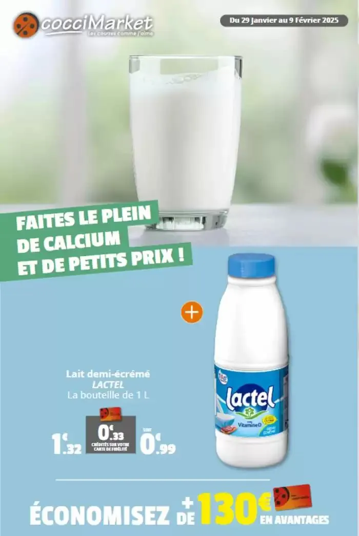 FAITES LE PLEIN DE CALCIUM ET DE PETITS PRIX! - 1
