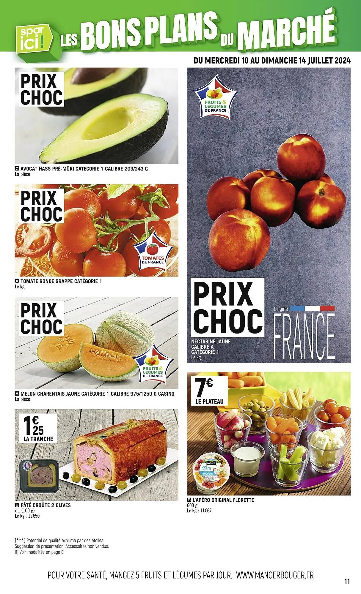 Catalogue Spar Supermarché du 10 juillet au 21 juillet 2024 - Catalogue page 11