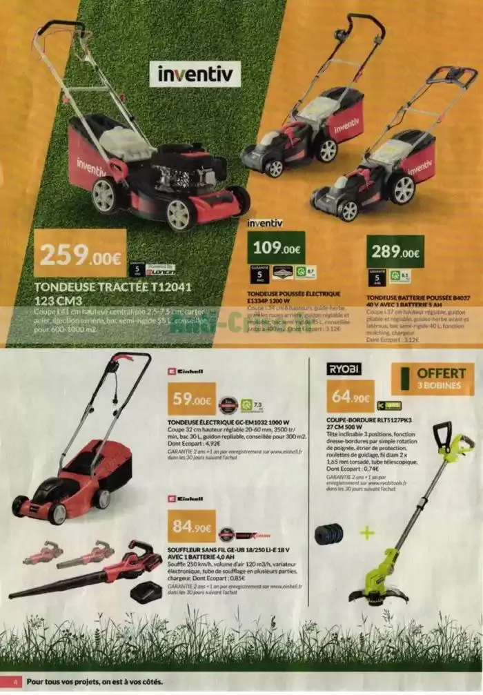 Motoculture du 21 février au 26 avril 2025 - Catalogue page 4