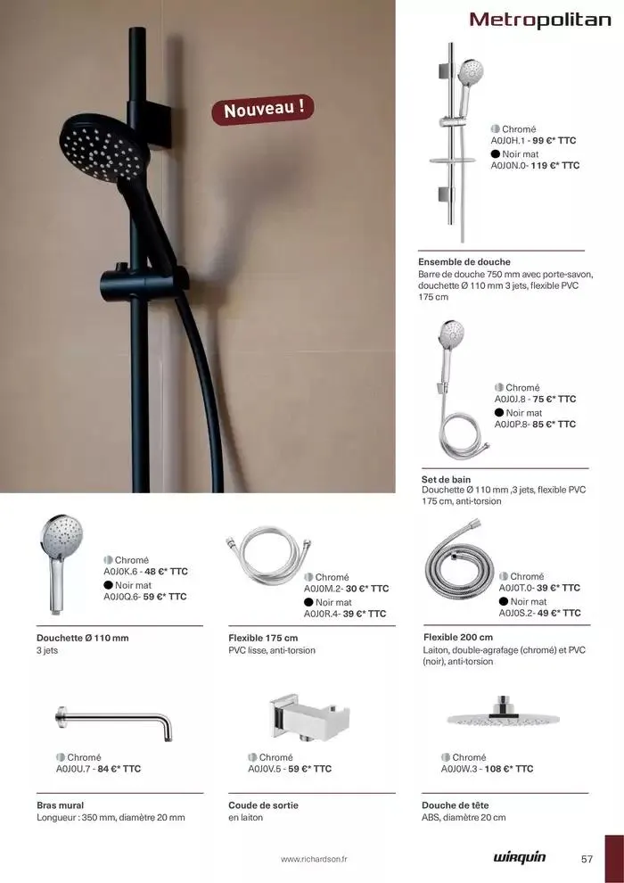 Collections Exclusives 2025 du 11 avril au 31 décembre 2025 - Catalogue page 57