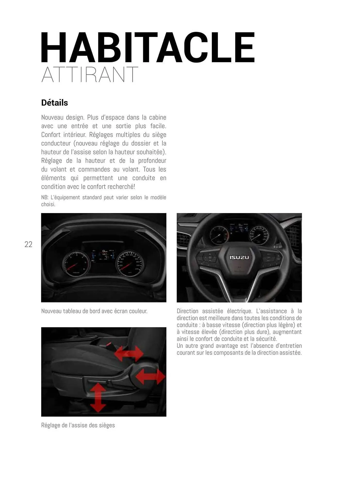 Catalogue Isuzu N 60 B du 20 décembre au 29 février 2024 - Catalogue page 24
