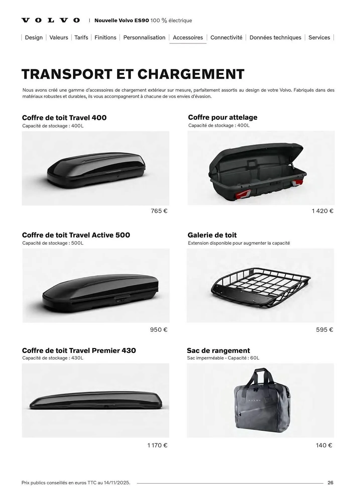 Catalogue VOLVO du 7 janvier au 31 janvier 2027 - Catalogue page 26