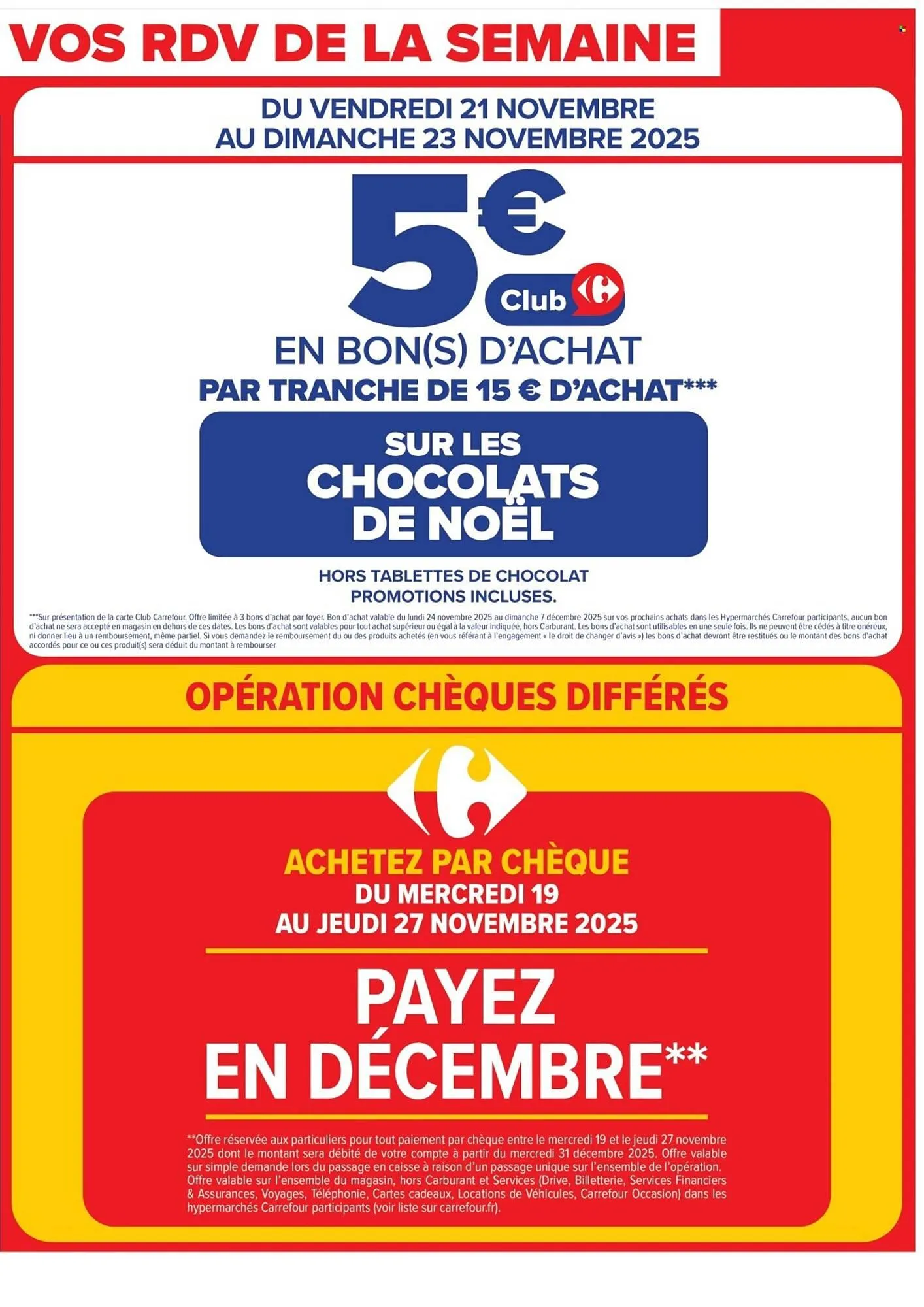 Catalogue Carrefour du 18 novembre au 1 décembre 2025 - Catalogue page 5