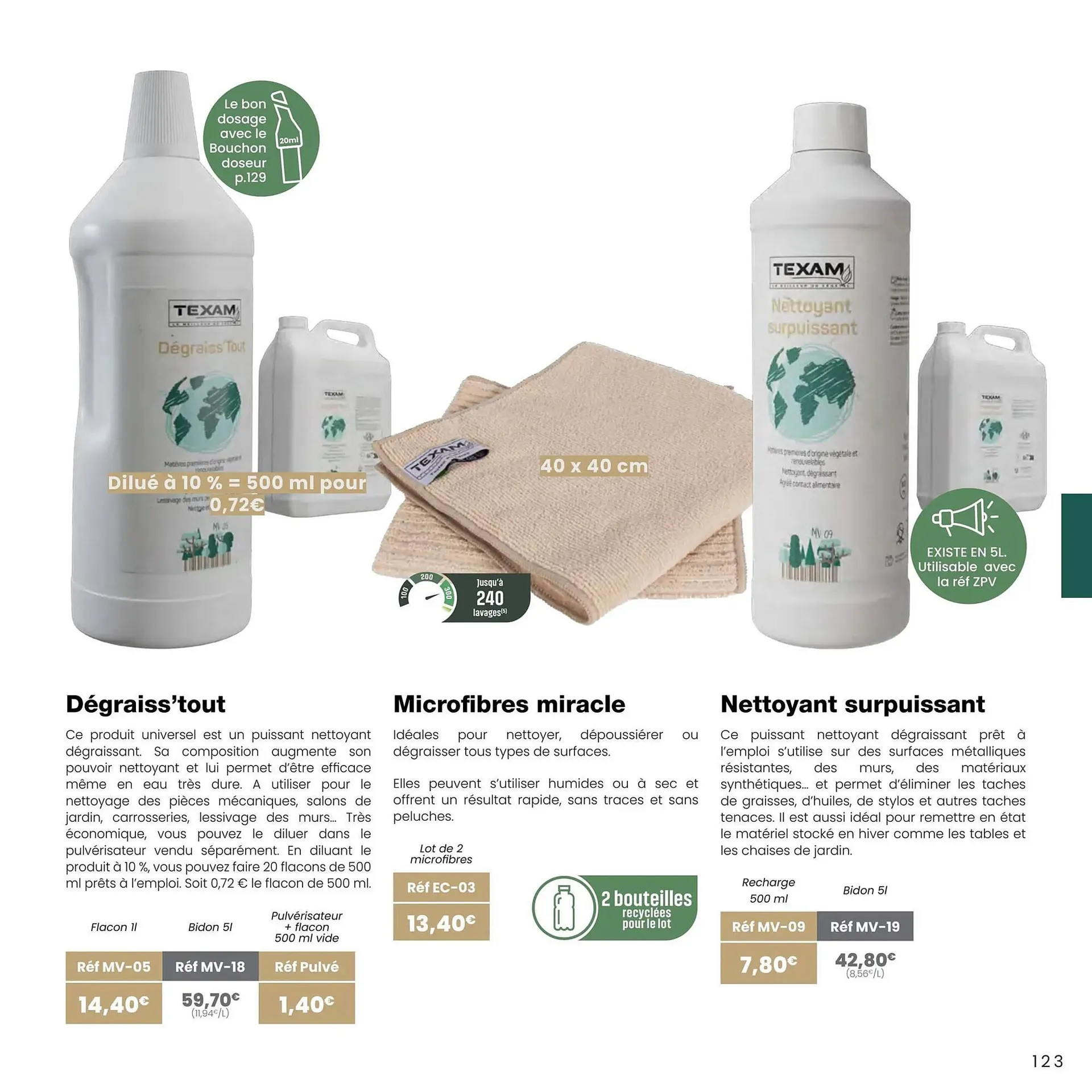 Catalogue Texam du 24 janvier au 31 décembre 2025 - Catalogue page 124
