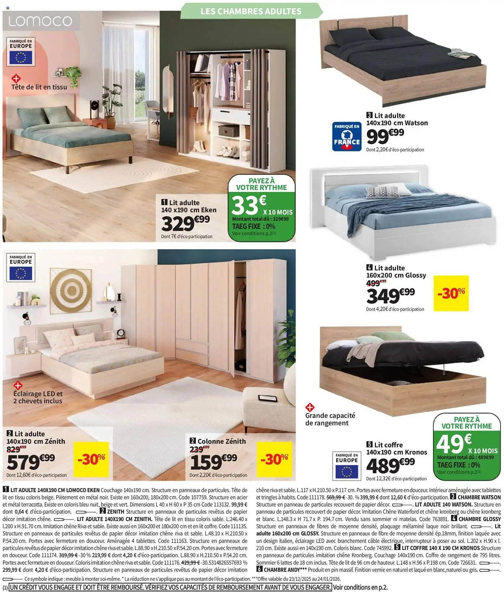 Catalogue Conforama du 23 décembre au 26 janvier 2026 - Catalogue page 22