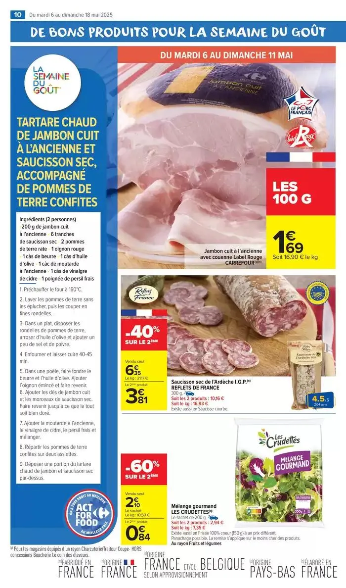 LE GOÛT ÇA SE FÊTE du 6 mai au 18 mai 2025 - Catalogue page 12
