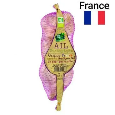 Ail 3 Têtes Cal 40/60 Bio
