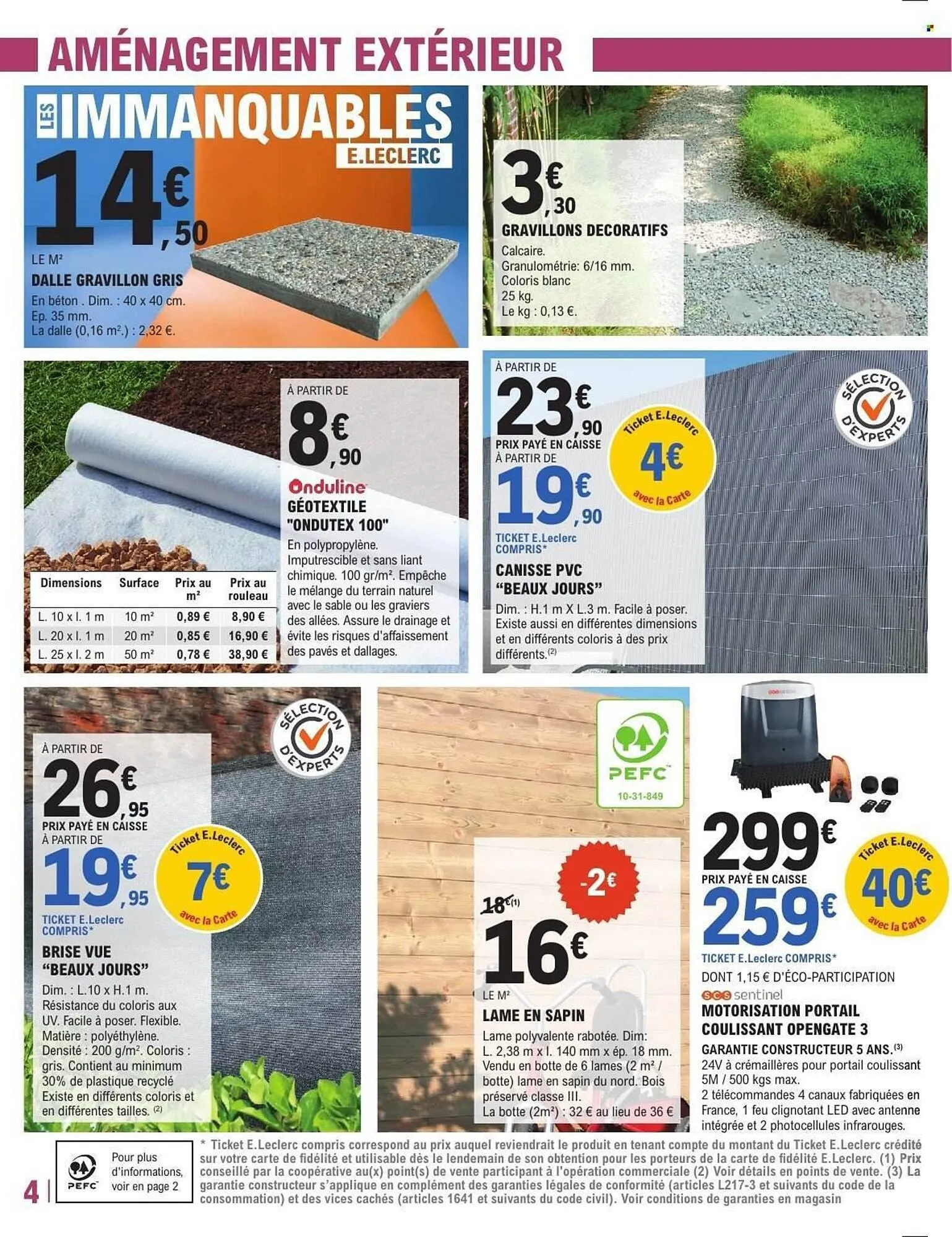 Catalogue E.Leclerc Brico du 24 février au 14 mars 2026 - Catalogue page 4