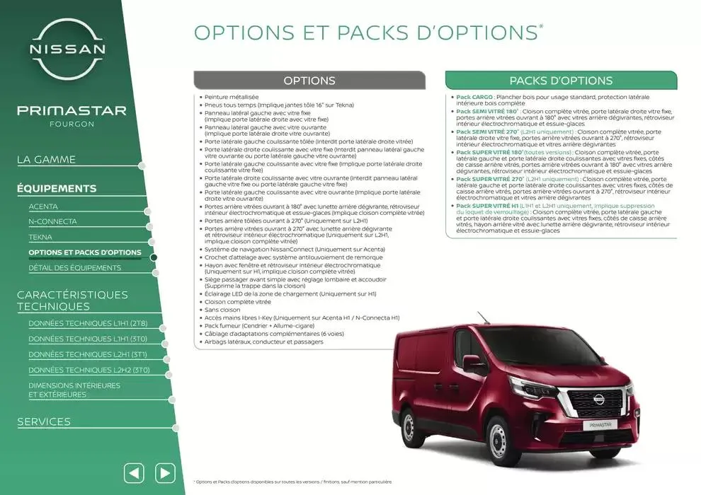 Nissan Primastar du 3 avril au 3 avril 2026 - Catalogue page 5