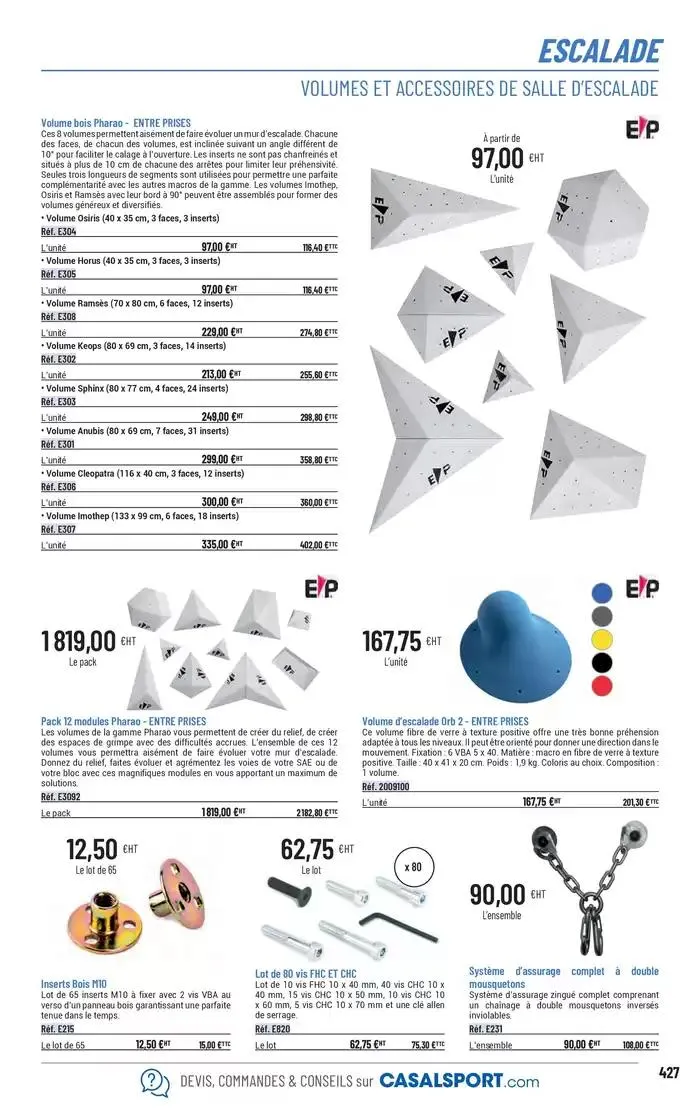 ÉQUIPEMENT SPORTIF du 6 mars au 31 décembre 2025 - Catalogue page 399