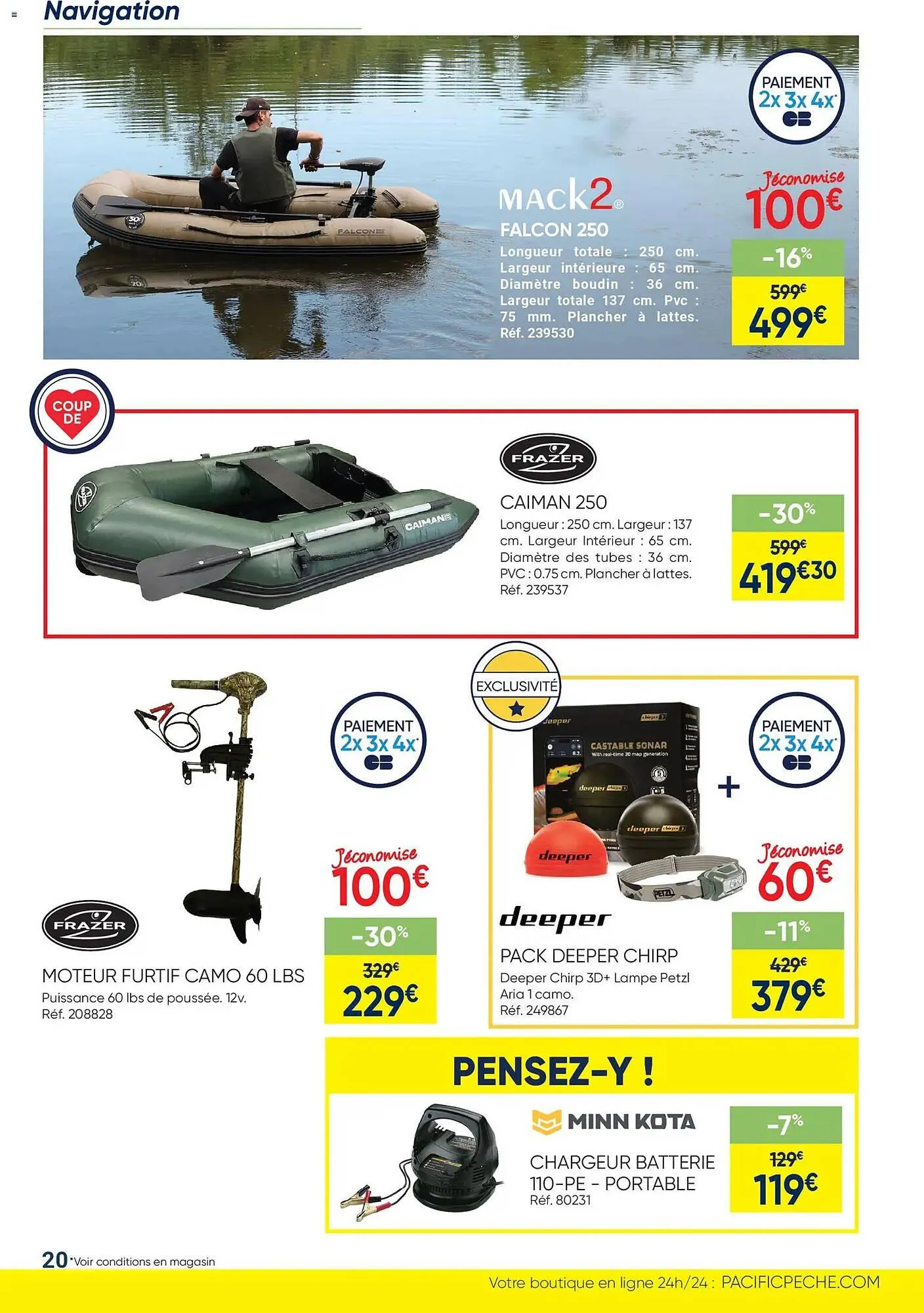 Catalogue Pacific Pêche du 18 mars au 27 avril 2026 - Catalogue page 20