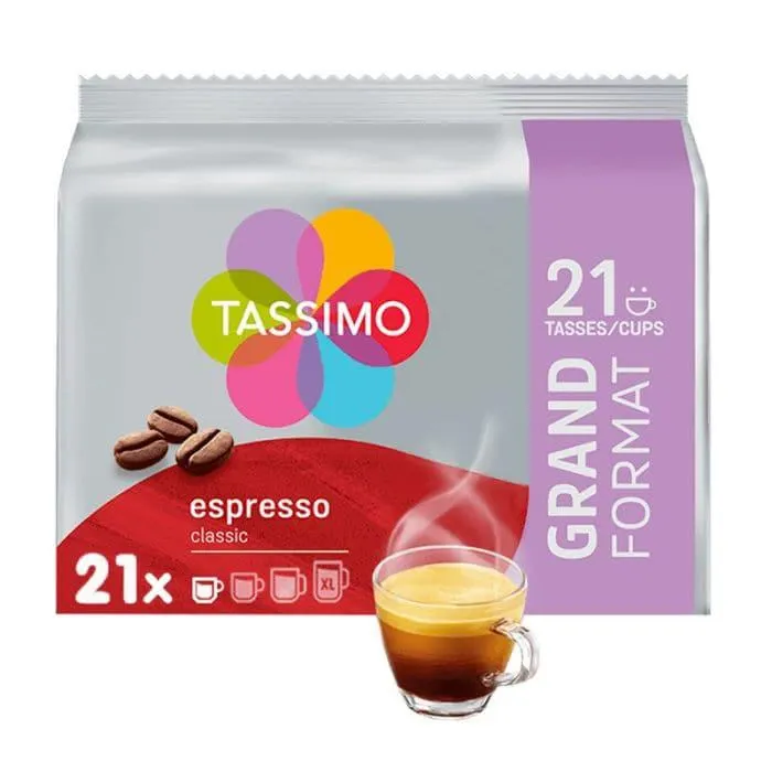 Dosettes TASSIMO X21 Expresso classique