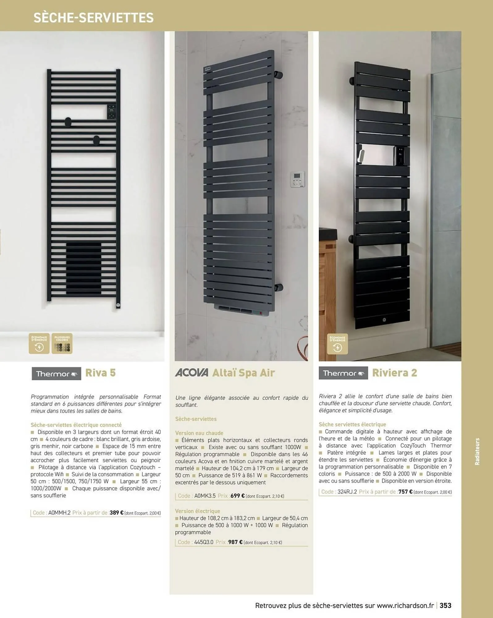 Catalogue Richardson du 11 avril au 31 décembre 2025 - Catalogue page 355